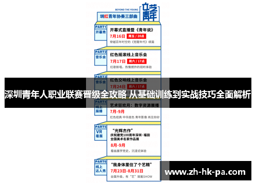 深圳青年人职业联赛晋级全攻略 从基础训练到实战技巧全面解析