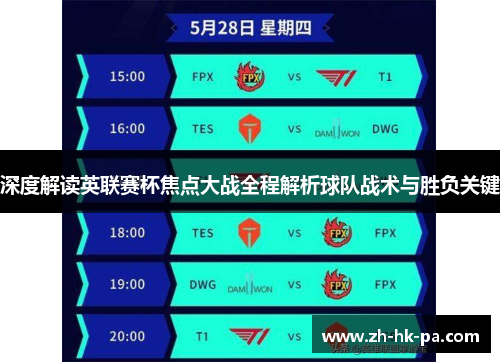 深度解读英联赛杯焦点大战全程解析球队战术与胜负关键